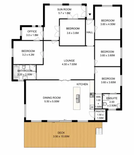 Floorplan of Homely house listing, 708 Dunoon Road, Tullera NSW 2480