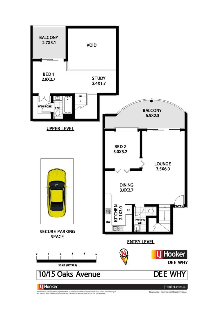 Floorplan of Homely unit listing, 10/15 Oaks Avenue, Dee Why NSW 2099