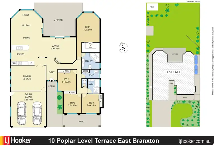 Floorplan of Homely house listing, 10 Poplar Level Terrace, Branxton NSW 2335