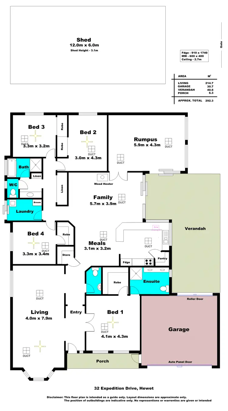 Floorplan of Homely house listing, 32 Expedition Drive, Hewett SA 5118