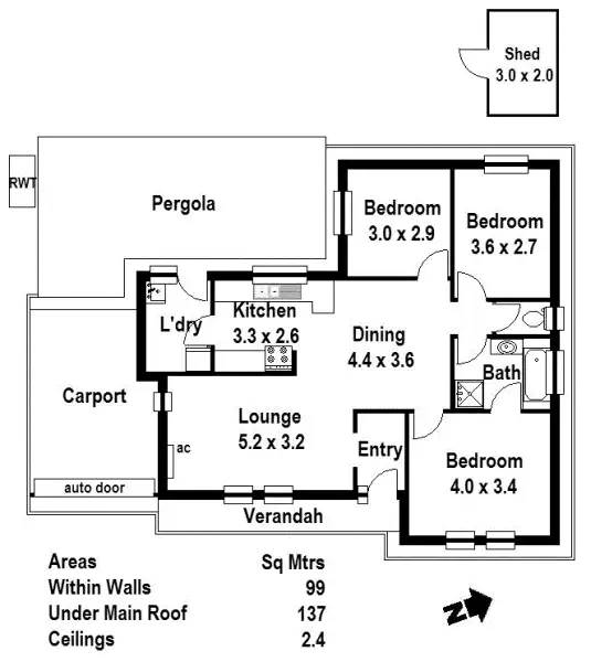 Floorplan of Homely house listing, 6/16 Fletcher Road, Mount Barker SA 5251