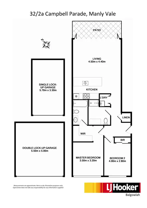 Floorplan of Homely apartment listing, 32/2a Campbell Parade, Manly Vale NSW 2093