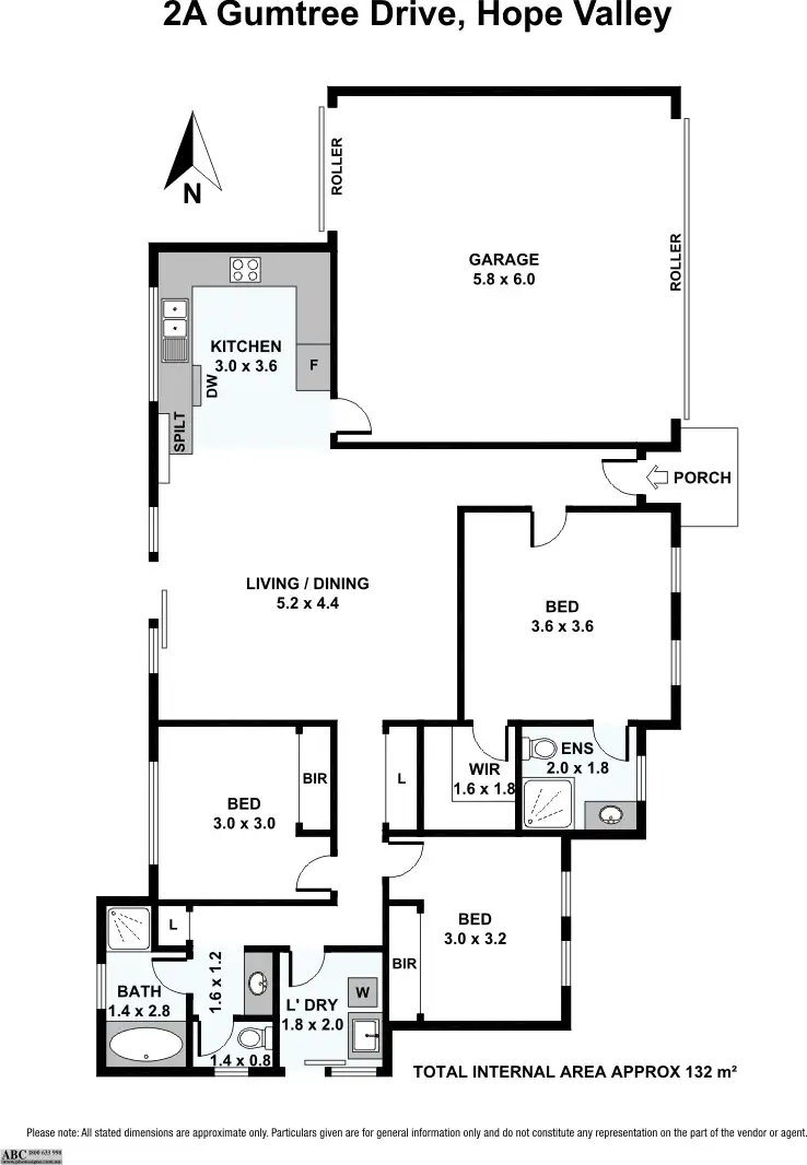 Floorplan of Homely house listing, 2A Gumtree Drive, Hope Valley SA 5090