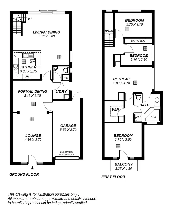Floorplan of Homely house listing, 1 Thiele Grove, Kensington Park SA 5068