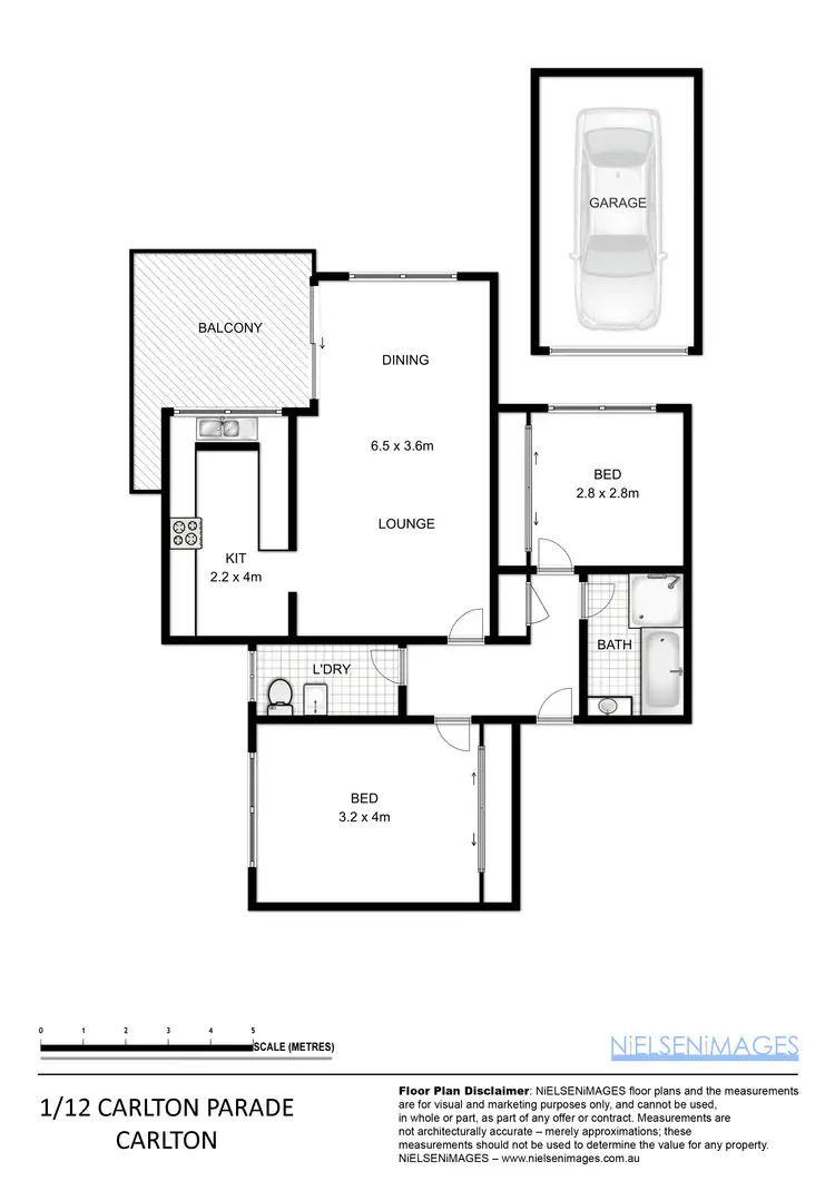 Floorplan of Homely apartment listing, 1/12-14 Carlton Parade, Carlton NSW 2218