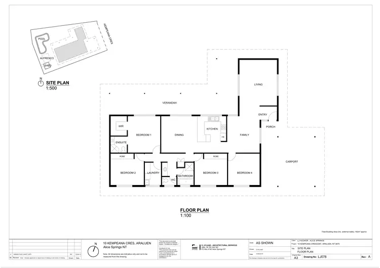 Floorplan of Homely house listing, 10 Kempeana Crescent, Alice Springs NT 870
