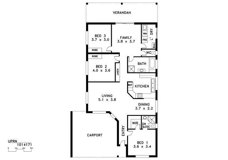 Floorplan of Homely house listing, 8 Borassus Court, Durack NT 830