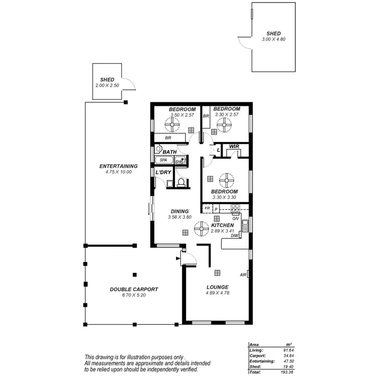Floorplan of Homely house listing, 11 Cohen Court, Clovelly Park SA 5042