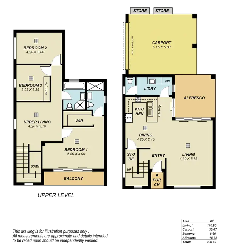 Floorplan of Homely house listing, 22 Victoria Parade, Mawson Lakes SA 5095