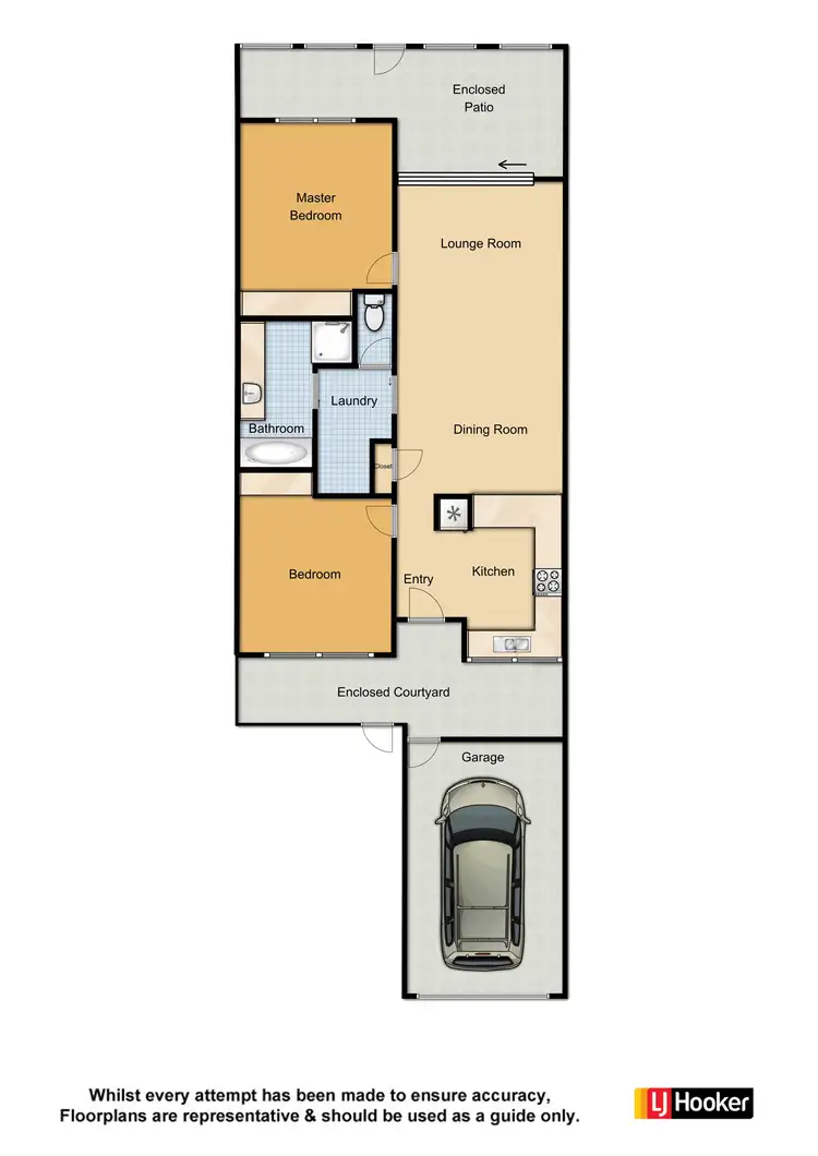 Floorplan of Homely villa listing, 13/16 Stay Place, Carseldine QLD 4034