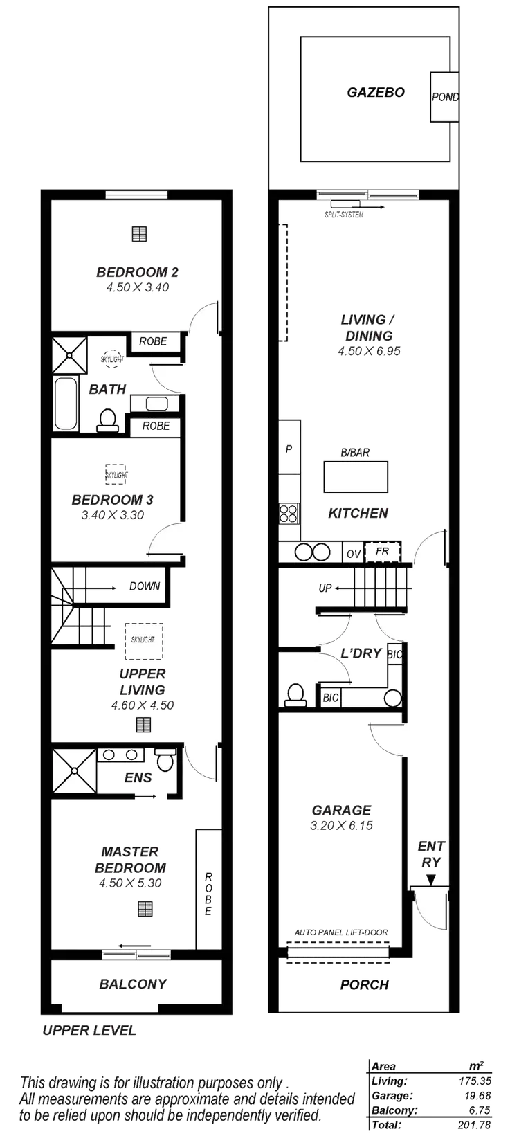 Floorplan of Homely townhouse listing, 21B Coventry Street, Mawson Lakes SA 5095
