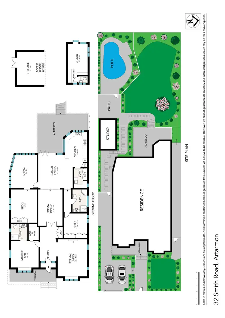 Floorplan of Homely house listing, 32 Smith Road, Artarmon NSW 2064
