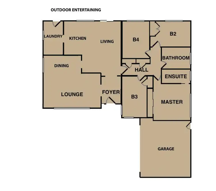 Floorplan of Homely house listing, 4 Pendeen Close, Belmont North NSW 2280