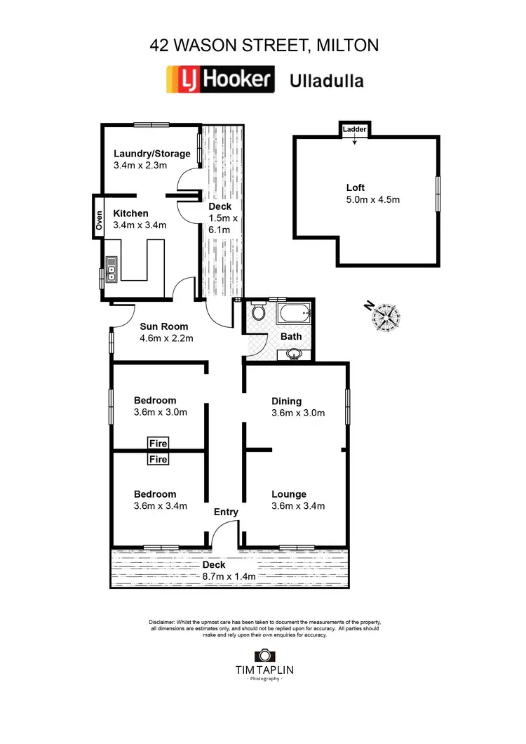 Floorplan of Homely house listing, 42 Wason Street, Milton NSW 2538