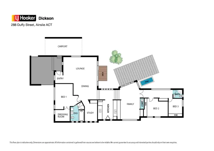 Floorplan of Homely house listing, 288 Duffy Street, Ainslie ACT 2602