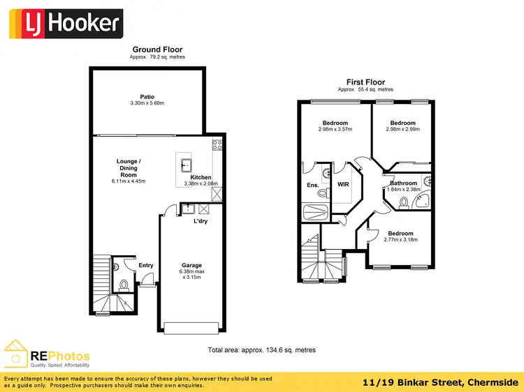 Floorplan of Homely townhouse listing, 11/19 Binkar Street, Chermside QLD 4032
