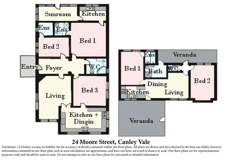 Floorplan of Homely house listing, 24 Moore Street, Canley Vale NSW 2166