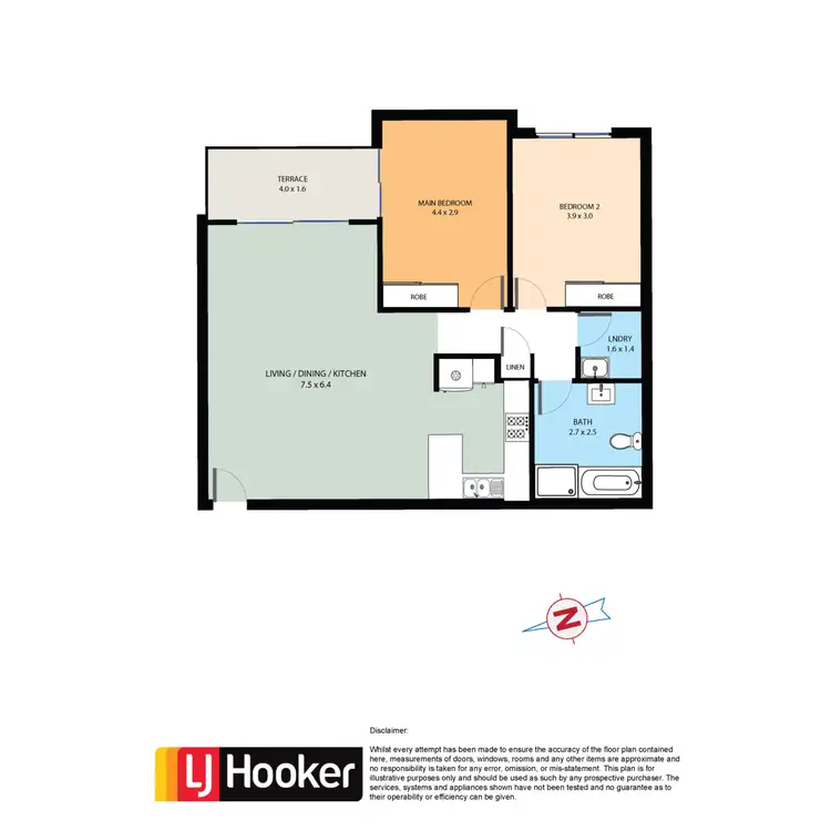 Floorplan of Homely unit listing, 6/40 Hythe Street, Mount Druitt NSW 2770