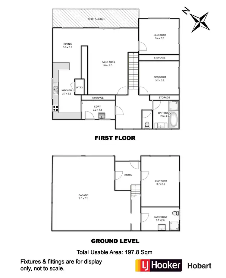 Floorplan of Homely house listing, 6 Highfield Street, Moonah TAS 7009
