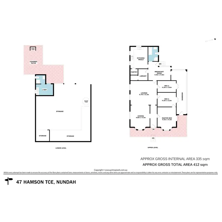 Floorplan of Homely house listing, 47 Hamson Terrace, Nundah QLD 4012