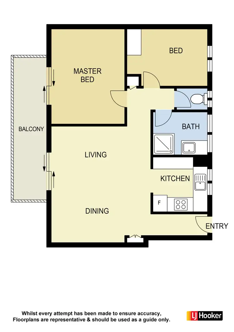 Floorplan of Homely unit listing, 2/30 Leiper Street, Stafford QLD 4053