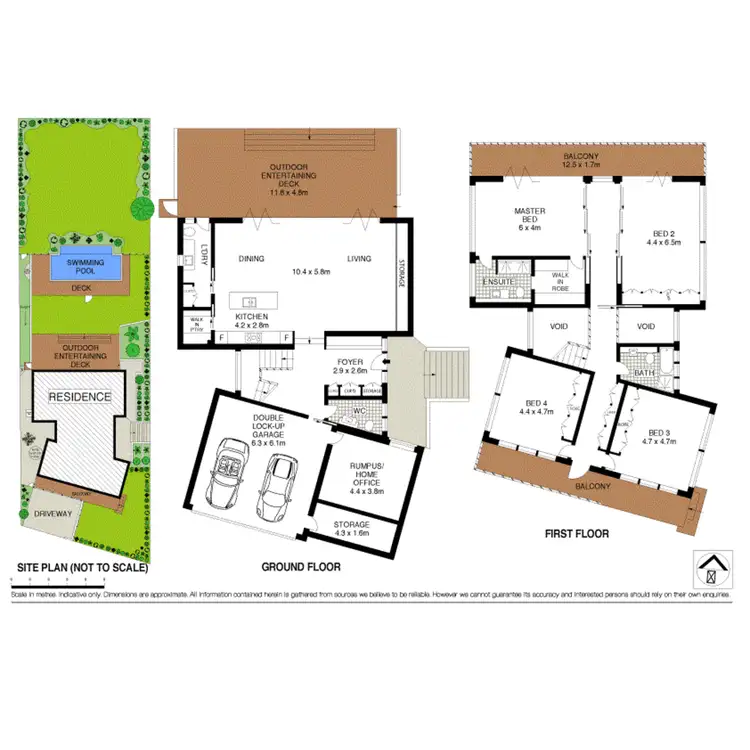 Floorplan of Homely house listing, 43 Crescent Road, Newport NSW 2106