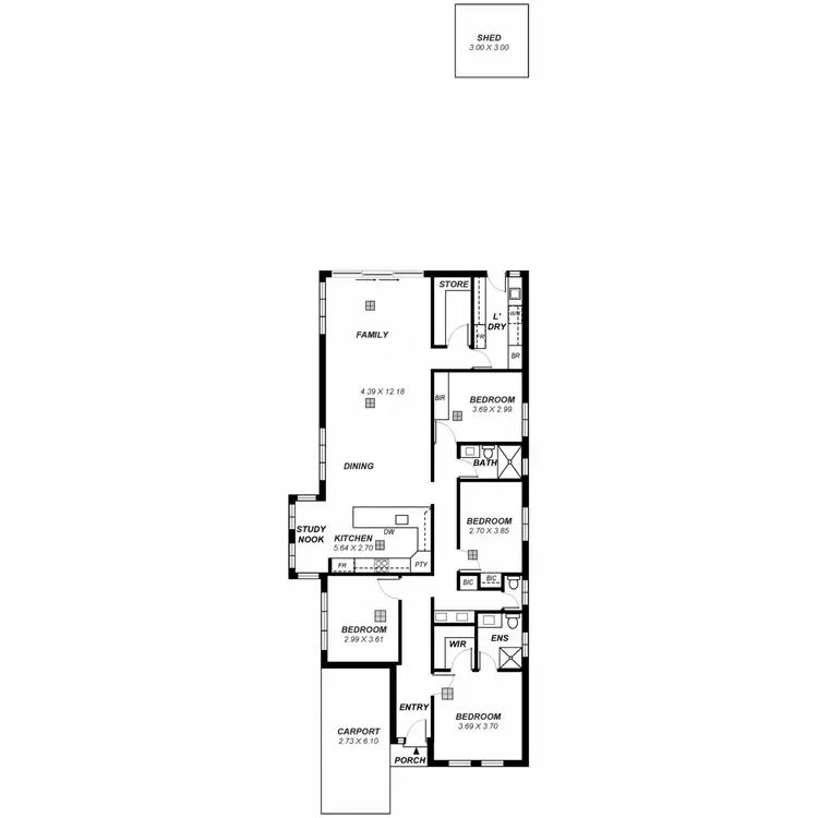 Floorplan of Homely house listing, 34 Ascot Avenue, Dulwich SA 5065