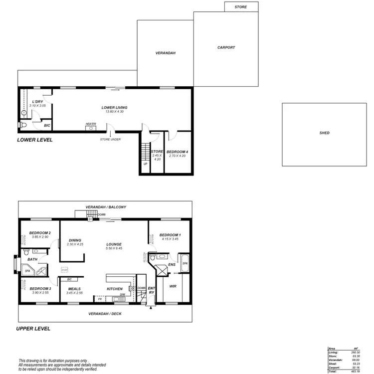 Floorplan of Homely house listing, 17 Rudall Avenue, Crafers SA 5152