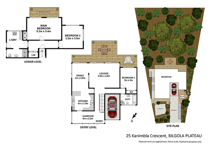 Floorplan of Homely house listing, 25 Kanimbla Crescent, Bilgola Plateau NSW 2107