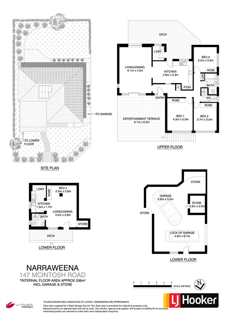 Floorplan of Homely house listing, 147 McIntosh Road, Narraweena NSW 2099