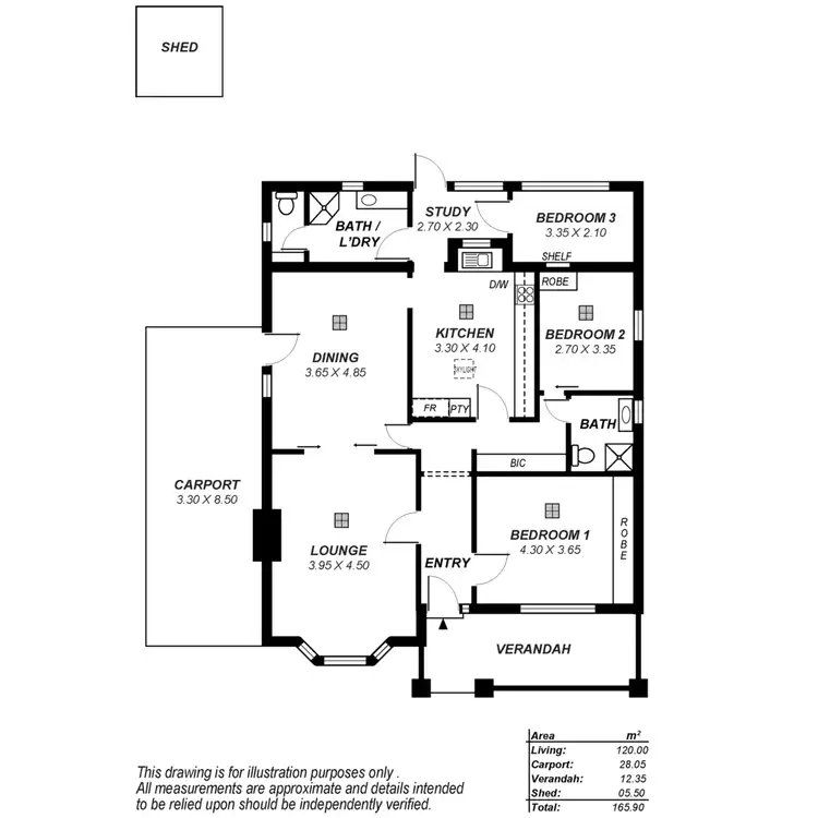 Floorplan of Homely house listing, 14 Beryl Street, Broadview SA 5083
