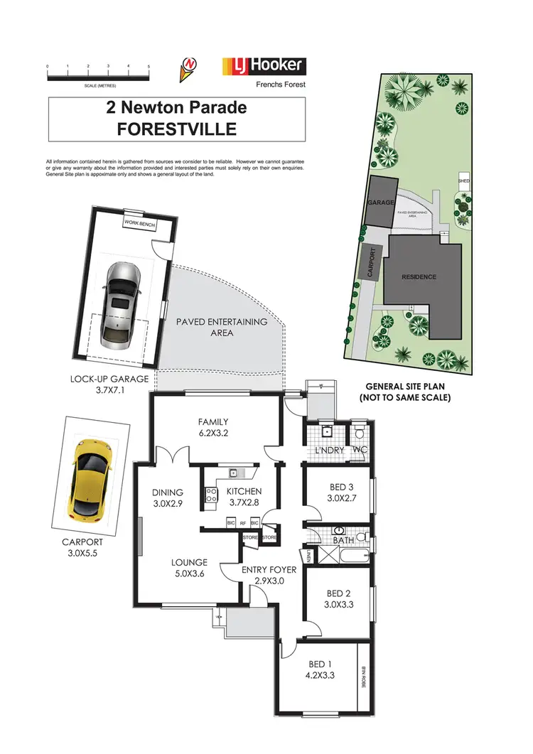 Floorplan of Homely house listing, 2 Newton Parade, Forestville NSW 2087