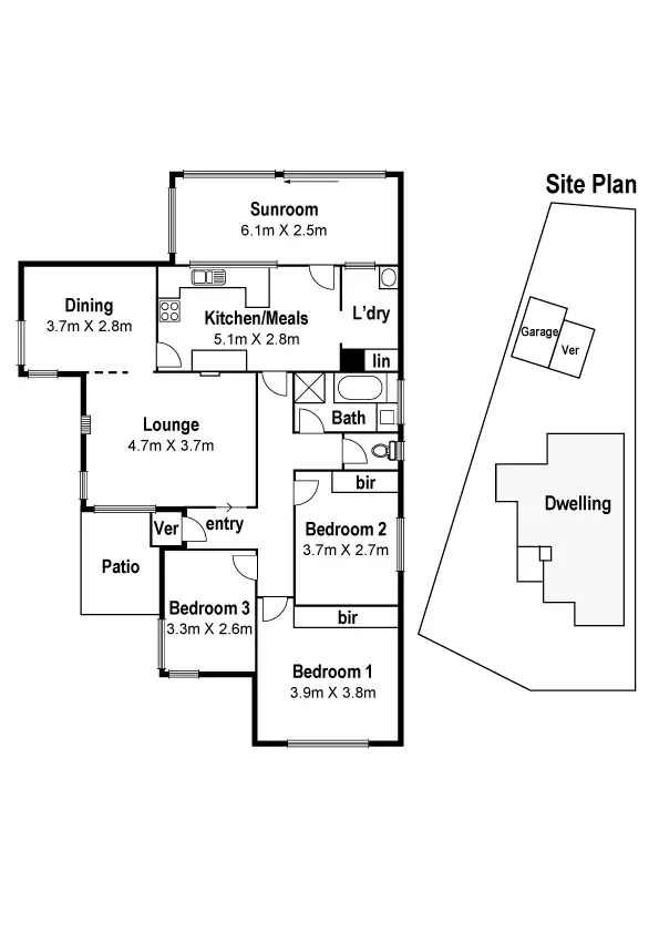 Floorplan of Homely house listing, 2 Banksia Avenue, Thomastown VIC 3074