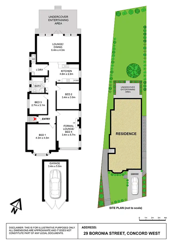 Floorplan of Homely house listing, 29 Boronia Street, Concord West NSW 2138