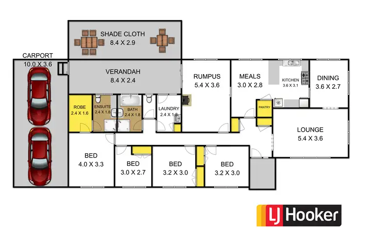 Floorplan of Homely house listing, 34 Peneplain Road, Heyfield VIC 3858