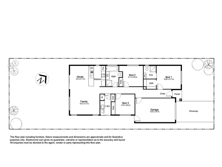 Floorplan of Homely house listing, 12 League Street, Werribee VIC 3030