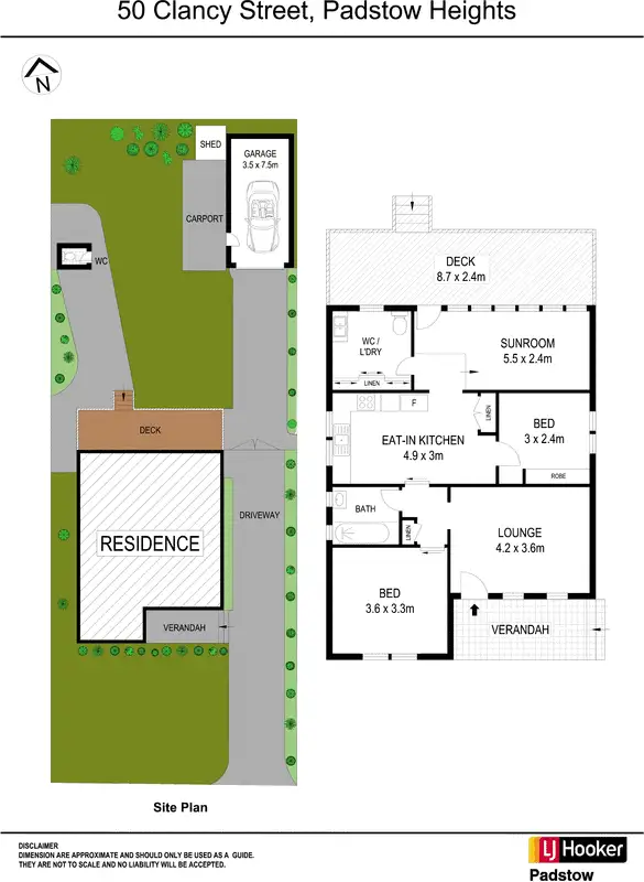 Floorplan of Homely house listing, 50 Clancy Street, Padstow Heights NSW 2211