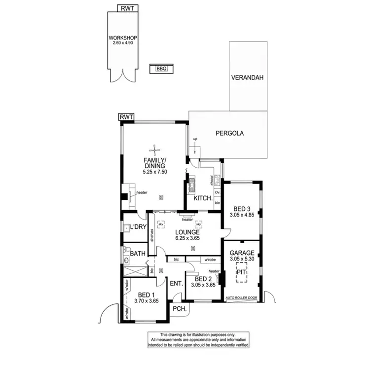 Floorplan of Homely house listing, 16 Cecelia Street, North Brighton SA 5048