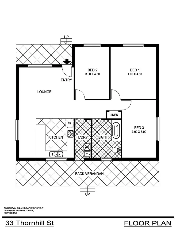 Floorplan of Homely house listing, 33 Thornhill Street, Young NSW 2594