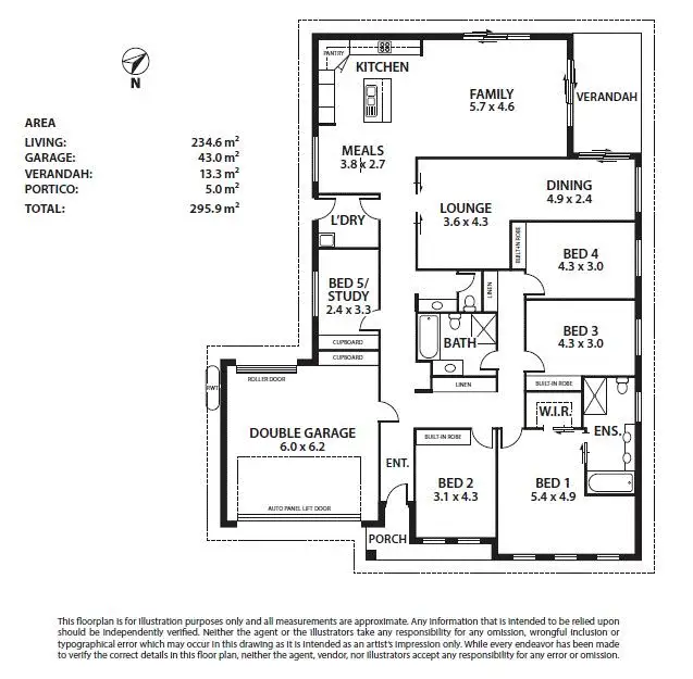 Floorplan of Homely house listing, 30 Gum Tree Drive, Littlehampton SA 5250