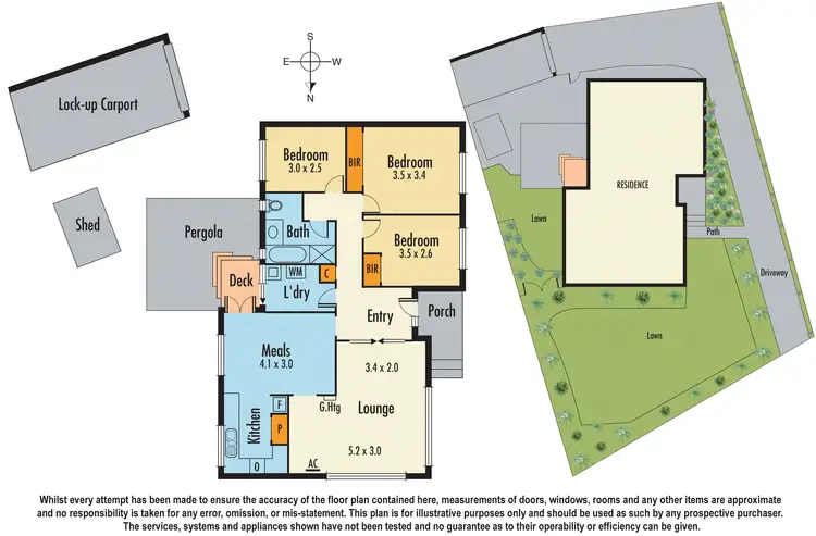 Floorplan of Homely unit listing, 27 Mansfield Street, Berwick VIC 3806