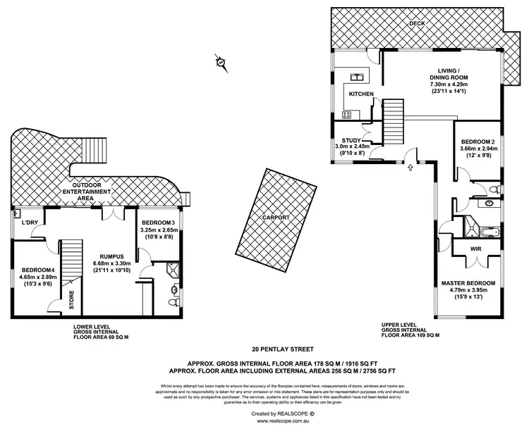 Floorplan of Homely house listing, 20 Pentlay Street, Kenmore QLD 4069