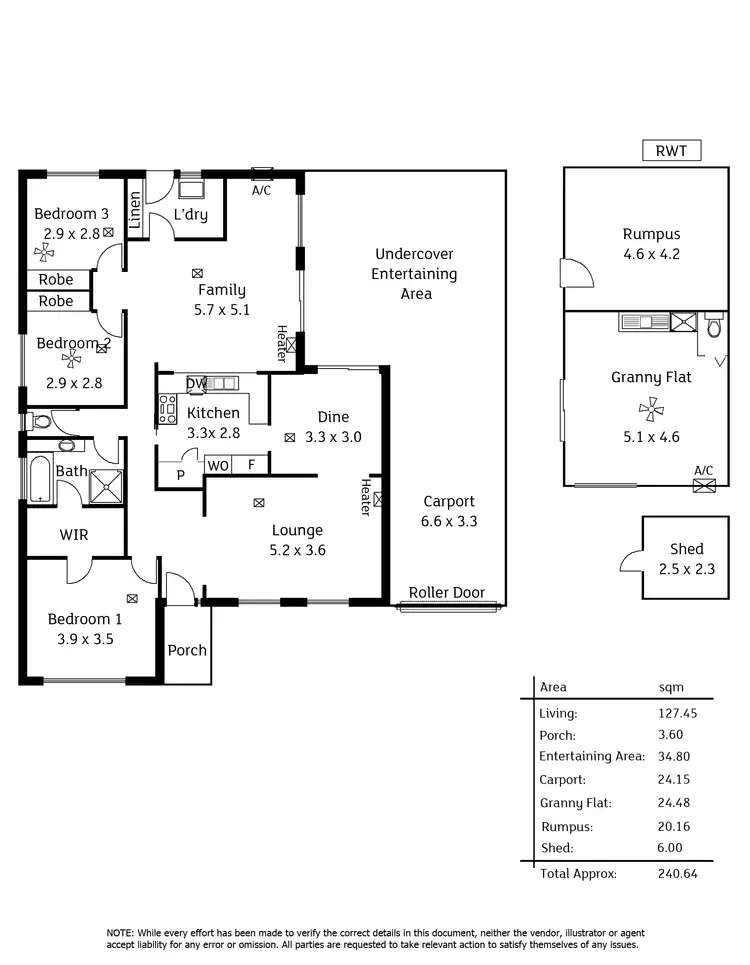 Floorplan of Homely house listing, 67 Joycelyn Avenue, Surrey Downs SA 5126