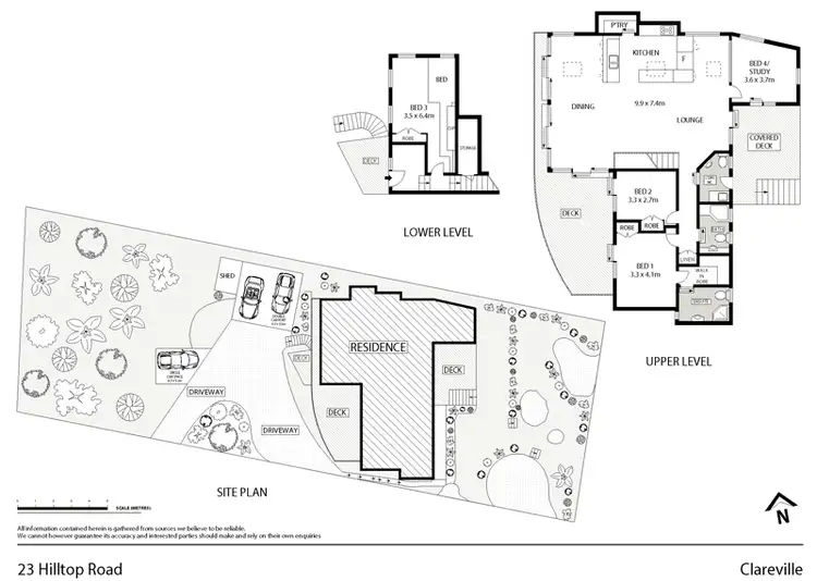 Floorplan of Homely house listing, 23 Hilltop Road, Avalon NSW 2107