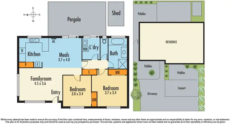 Floorplan of Homely unit listing, 2/54 Amber Crescent, Narre Warren VIC 3805