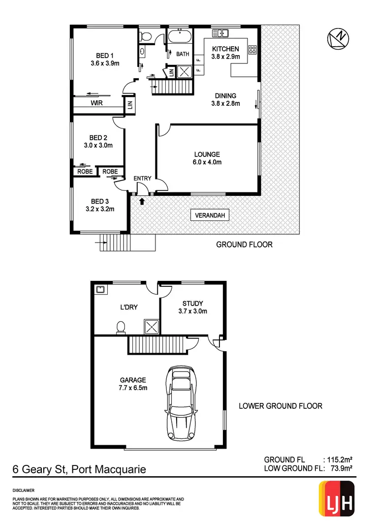 Floorplan of Homely house listing, 6 Geary Street, Port Macquarie NSW 2444