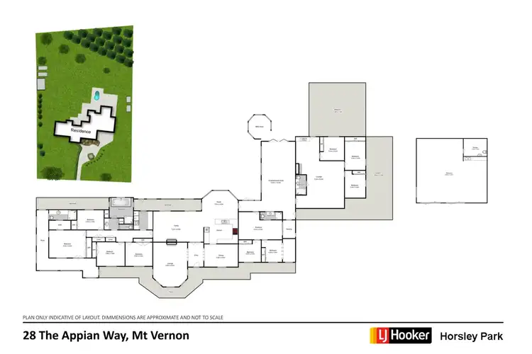 Floorplan of Homely house listing, 28-34 The Appian Way, Mount Vernon NSW 2178