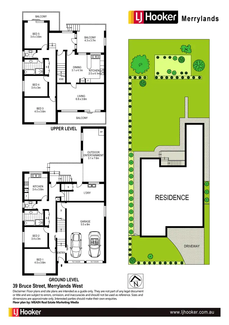 Floorplan of Homely house listing, 39 Bruce Street, Merrylands NSW 2160