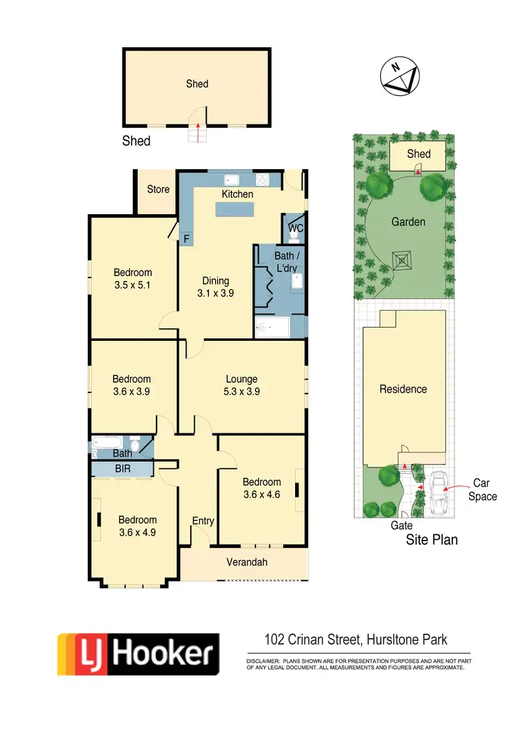 Floorplan of Homely house listing, 102 Crinan Street, Hurlstone Park NSW 2193