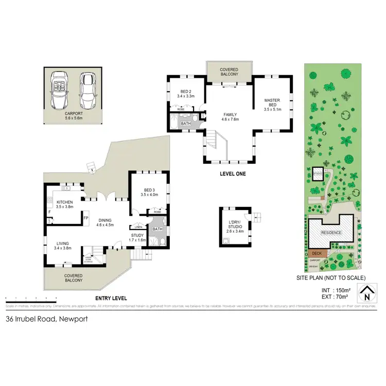 Floorplan of Homely house listing, 36 Irrubel Road, Newport NSW 2106